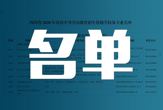 四川省有哪些中職學(xué)校(四川省公辦中職學(xué)校)圖2